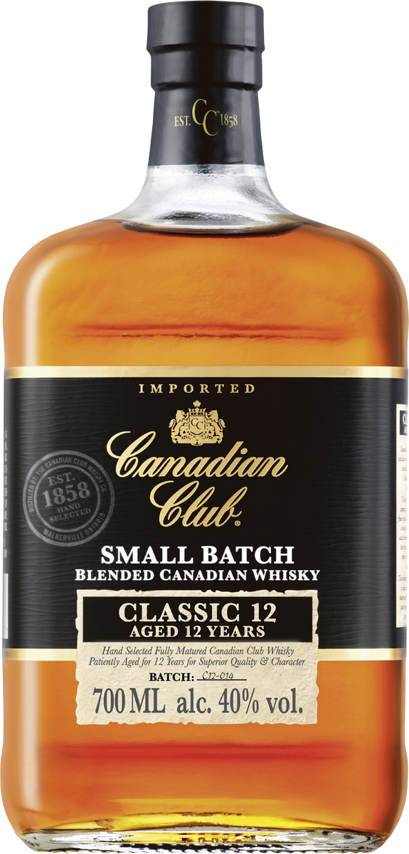12 years Classic Canadian Whisky