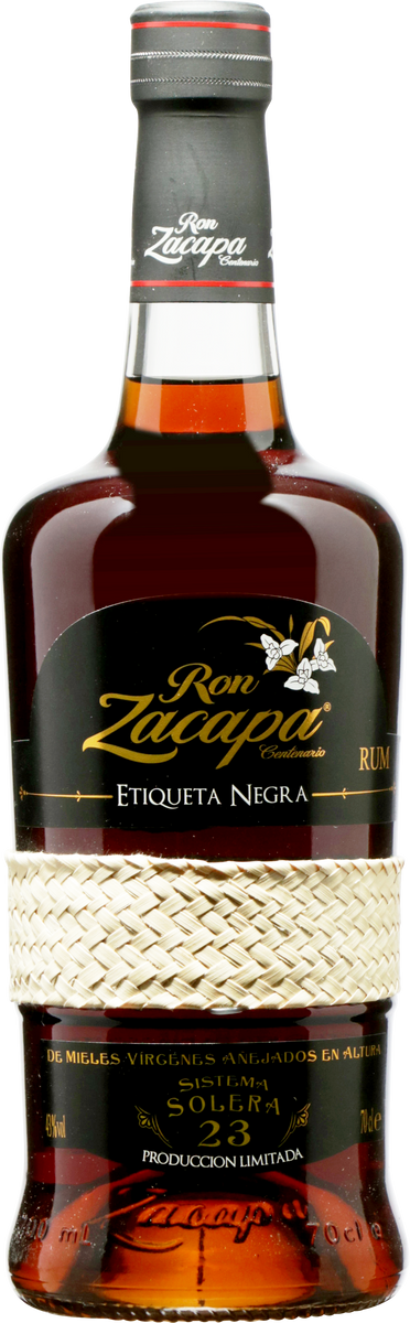 23 years old Etiqueta Negra Rum