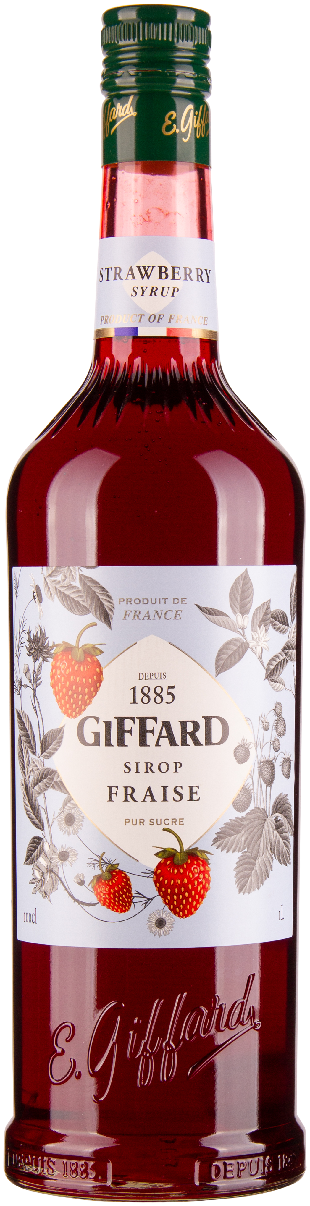 Fraises - Erdbeer Sirup