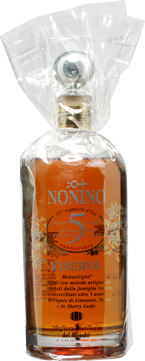 5 anni Ùe Riserva Grappa