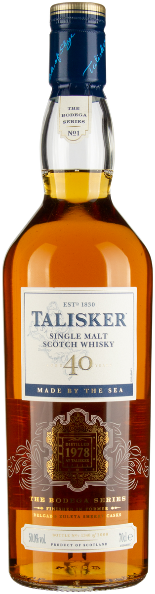 40 years Isle of Skye Single Malt Scotch