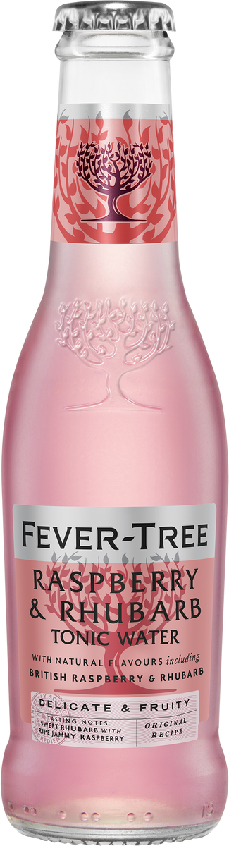 Raspberry & Rhubarb Tonic Water