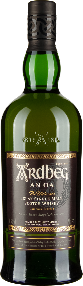An Oa Islay Single Malt Scotch Whisky