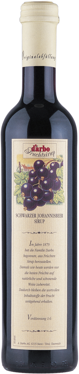 Schwarzer Johannisbeer Sirup