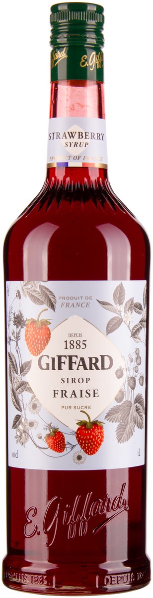 Fraises - Erdbeer Sirup