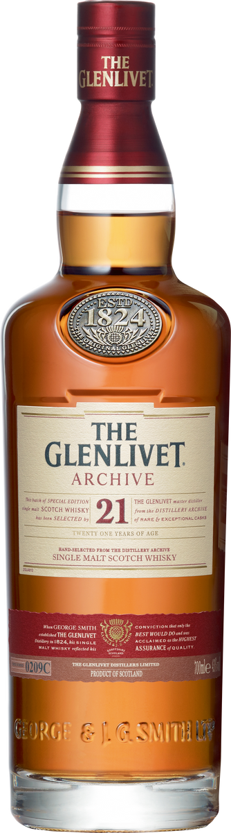 21 years Speyside Single Malt Scotch Whisky